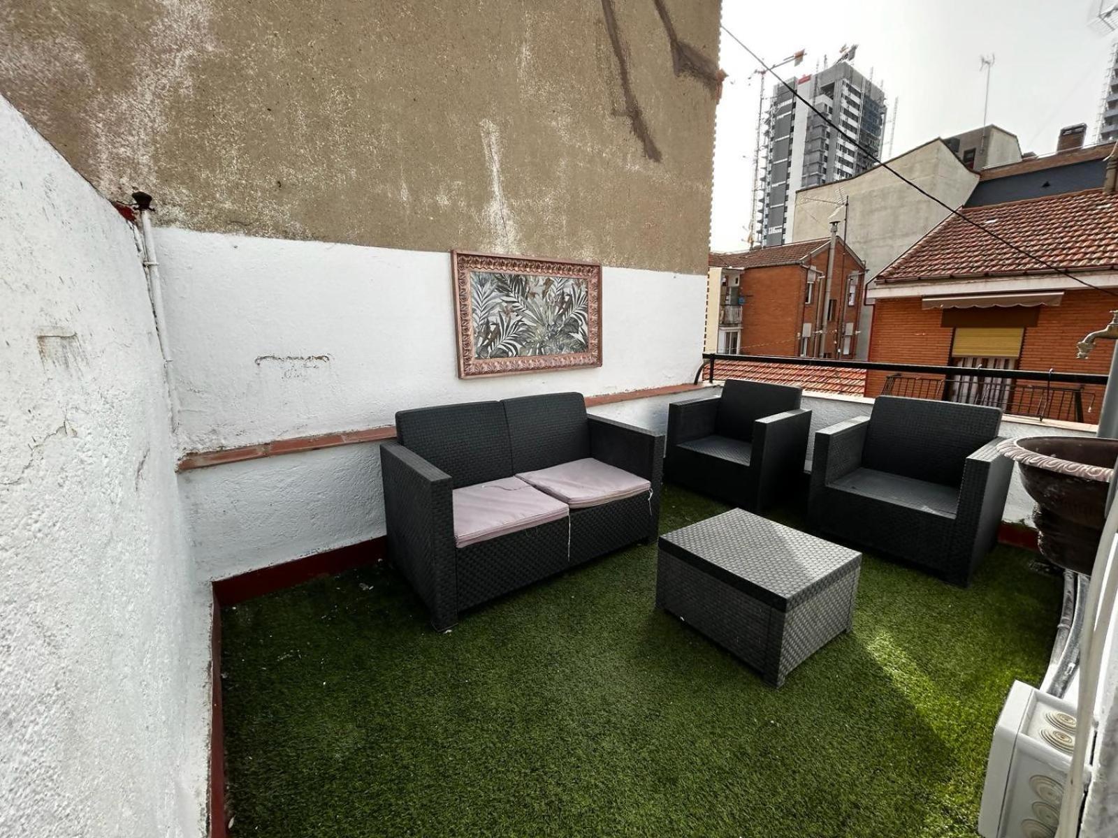 Apartamento Con Terraza Centrico Moderno Nuevo Madri Exterior foto